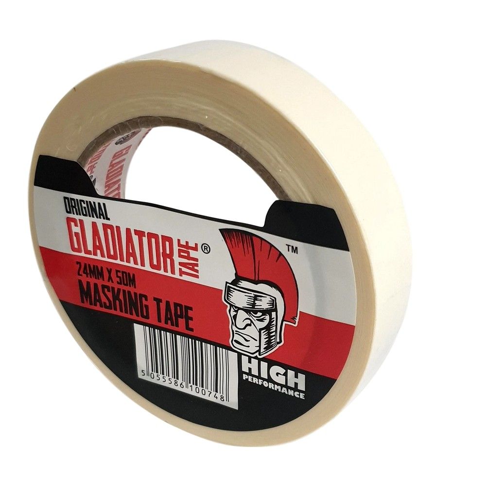 Gladiator Masking Tape 24mm x 50m